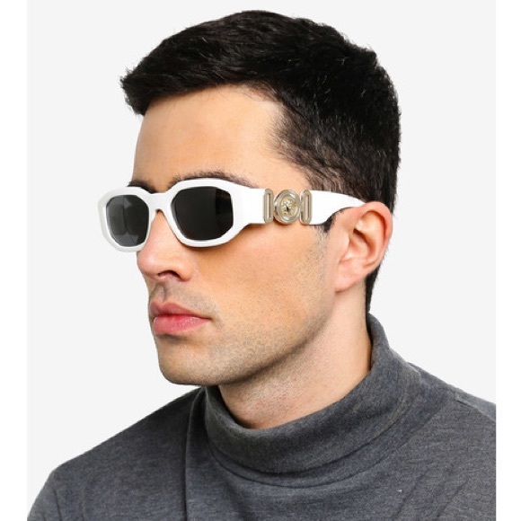 NEW VERSACE VE4361 WHITE MEDUSA VE4361 401/87 SUNGLASSES MOD 4361 - Picture 1 of 12